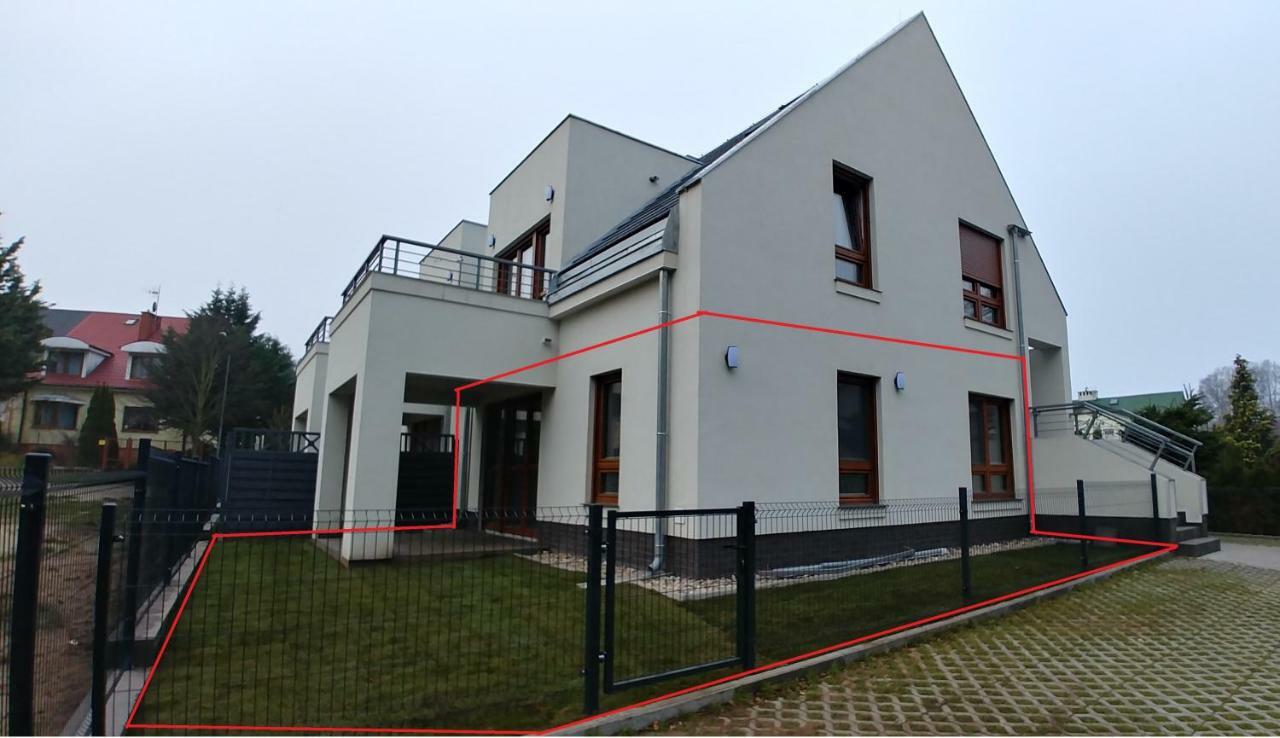 Apartament Z Ogrodkiem Trzęsacz Dış mekan fotoğraf