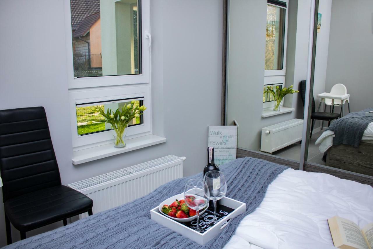 Apartament Z Ogrodkiem Trzęsacz Dış mekan fotoğraf