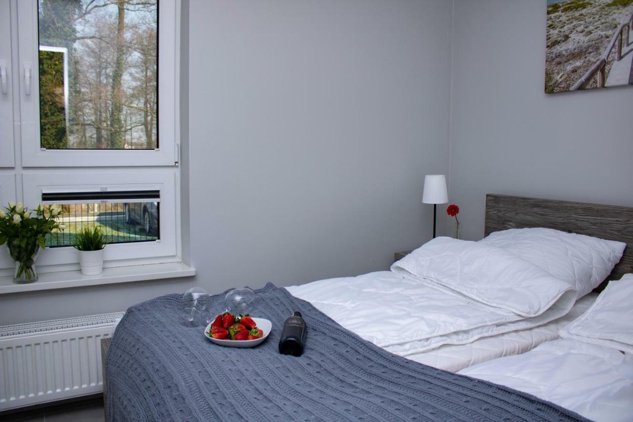 Apartament Z Ogrodkiem Trzęsacz Dış mekan fotoğraf