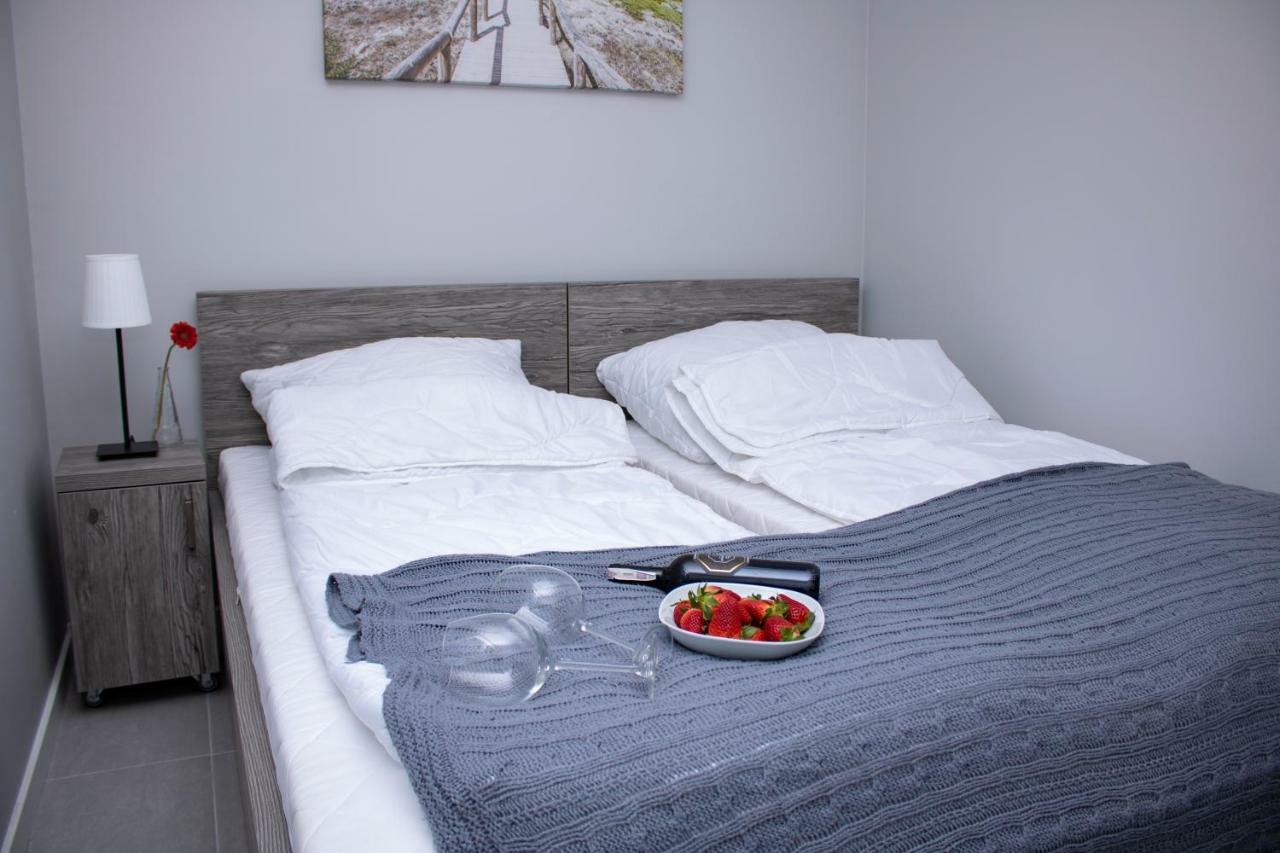 Apartament Z Ogrodkiem Trzęsacz Dış mekan fotoğraf
