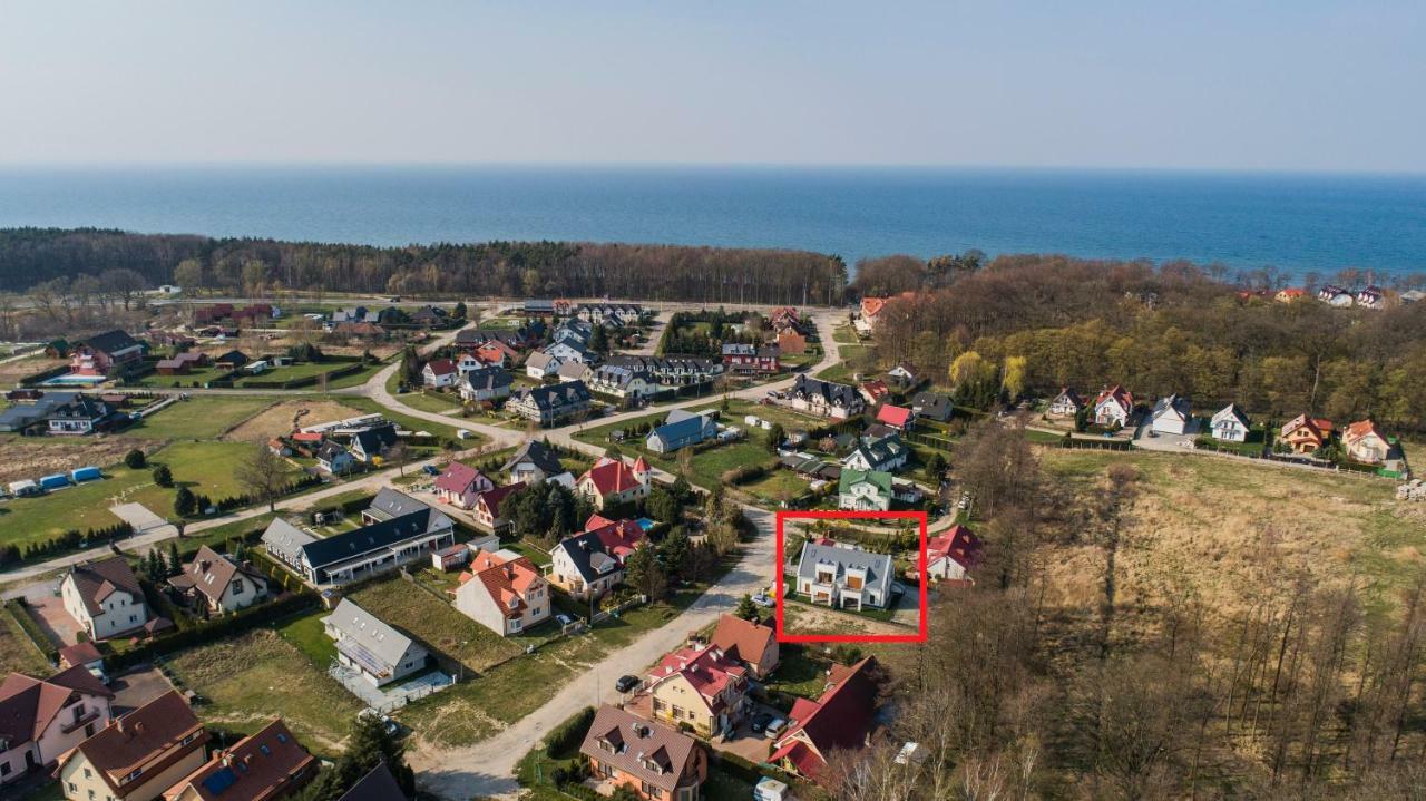 Apartament Z Ogrodkiem Trzęsacz Dış mekan fotoğraf
